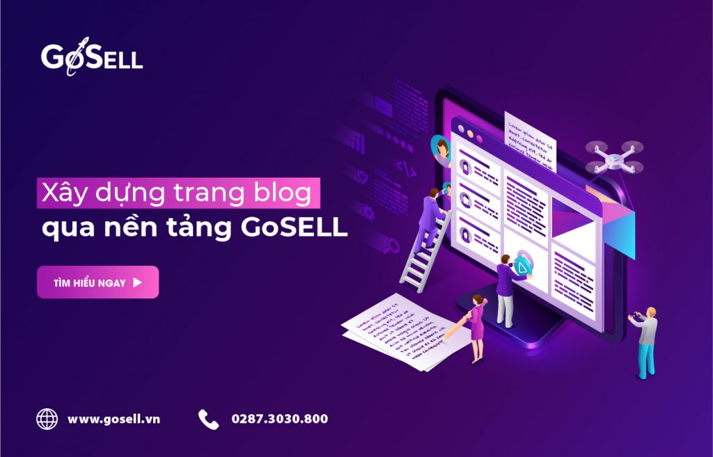 Xây dựng blog thông qua nền tảng GoSELL