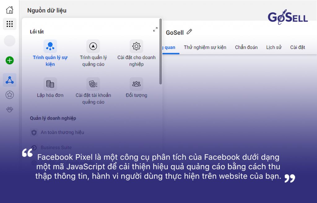 Facebook Pixel là một công cụ phân tích của Facebook