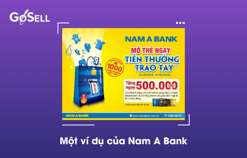 Nam Á Bank với chương trình khách hàng của mình