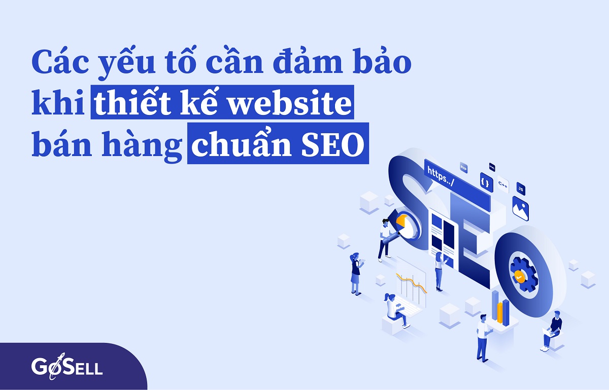Thiết kế web bán hàng chuẩn seo