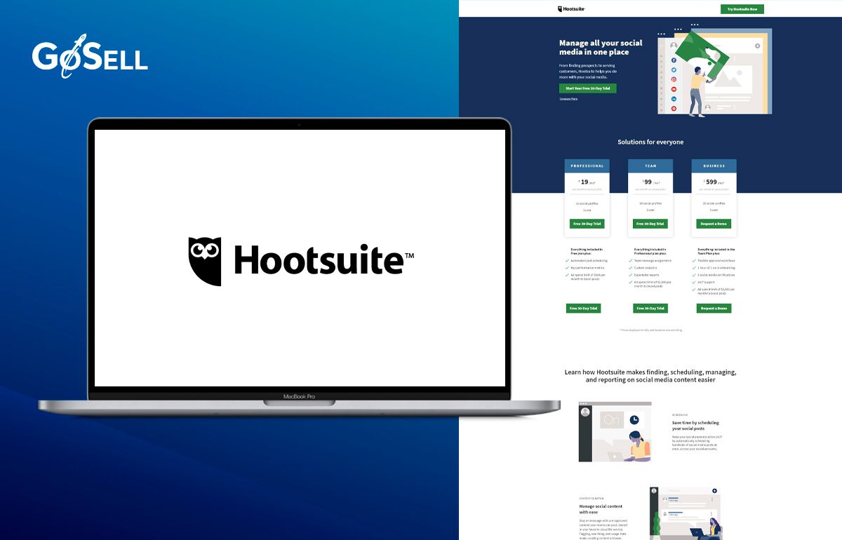 Hootsuite - Giải pháp quản lý bán hàng đa kênh