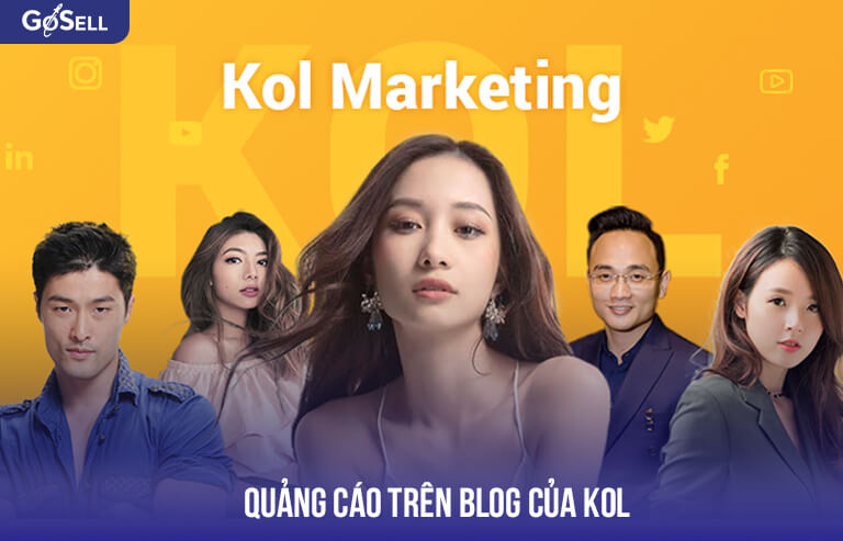 Quảng cáo trên blog của KOL