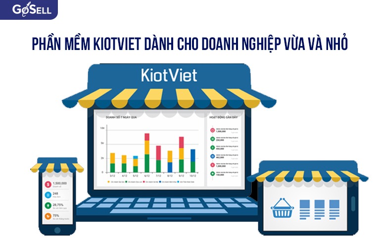 Phần mềm quản bán hàng Kiot Viet thích hợp cho các doanh nghiệp vừa và nhỏ
