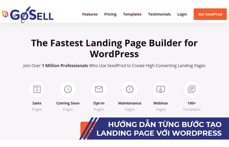 Tạo Landing Page với WordPress 2