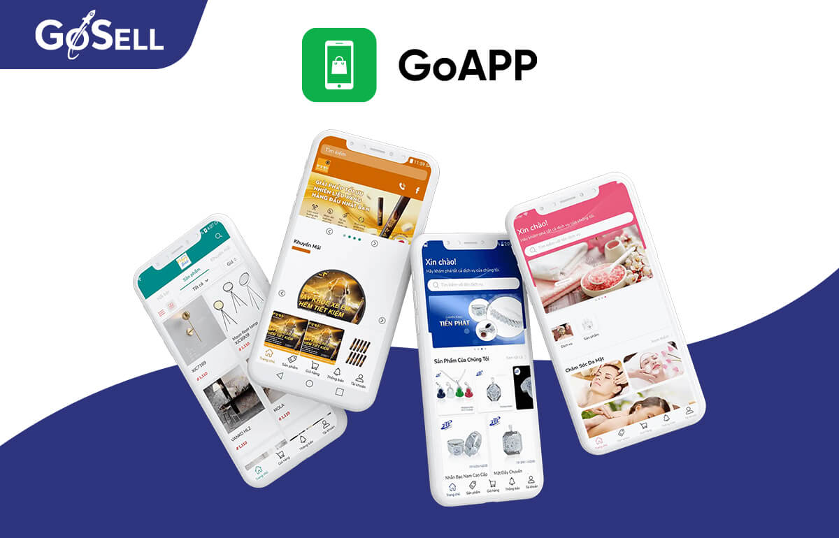 Chi phí thiết kế và duy trì app vô cùng hợp lý với GoAPP