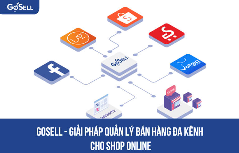GoSELL - Giải pháp quản lý bán hàng đa kênh cho shop online