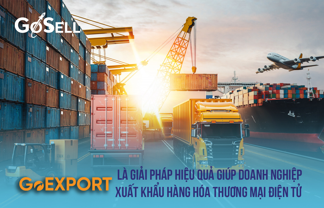 GoEXPORT là giải pháp hiệu quả giúp doanh nghiệp xuất khẩu hàng hóa thương mại điện tử 