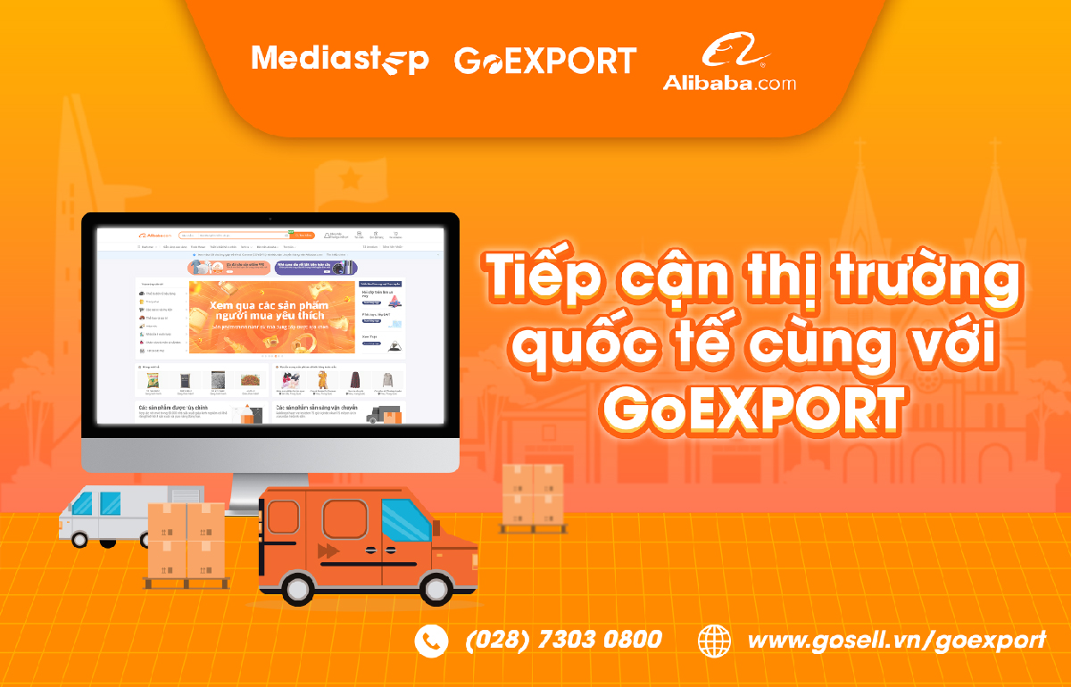 Xuất khẩu hàng hóa ra nước ngoài cùng GoEXPORT 