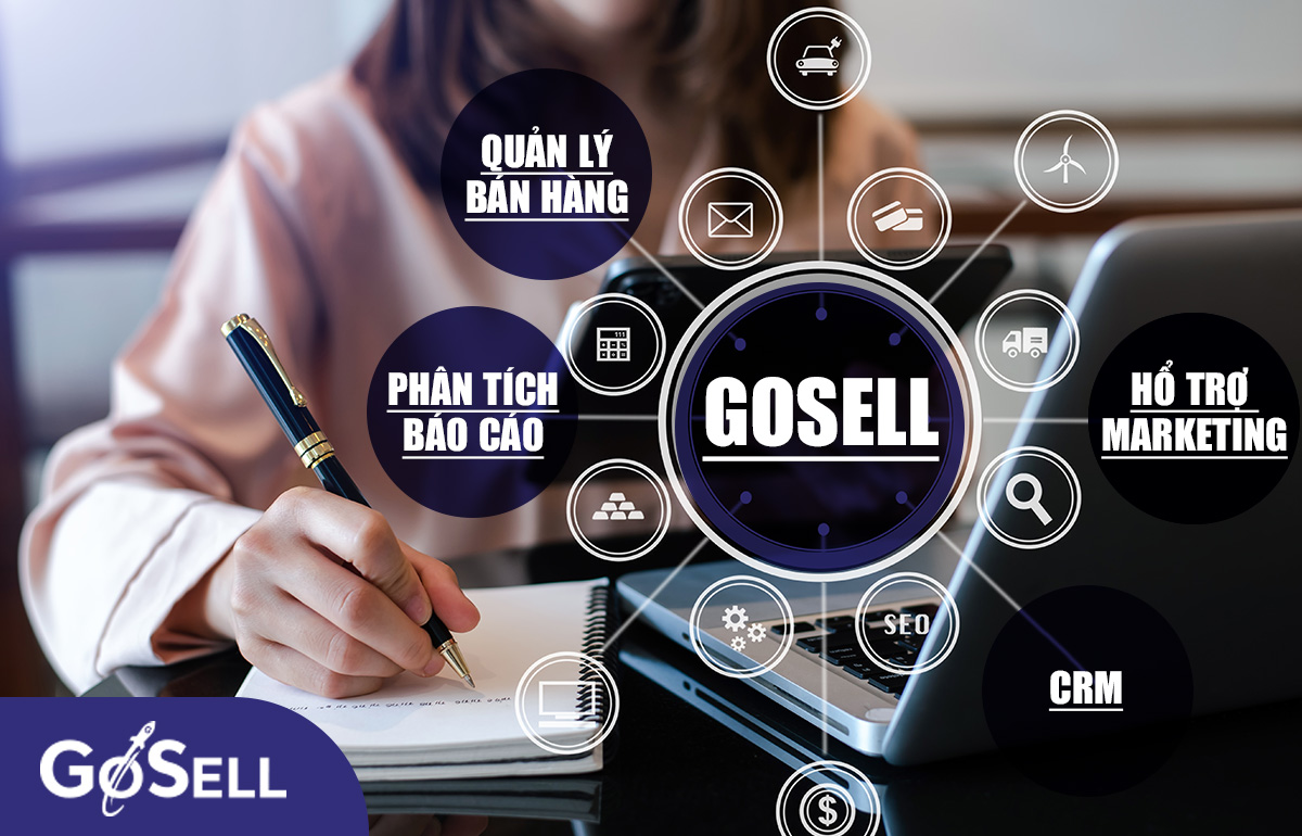 Phần mềm quản lý bán hàng đa kênh GoSELL cũng tích hợp các tính năng vượt trội
