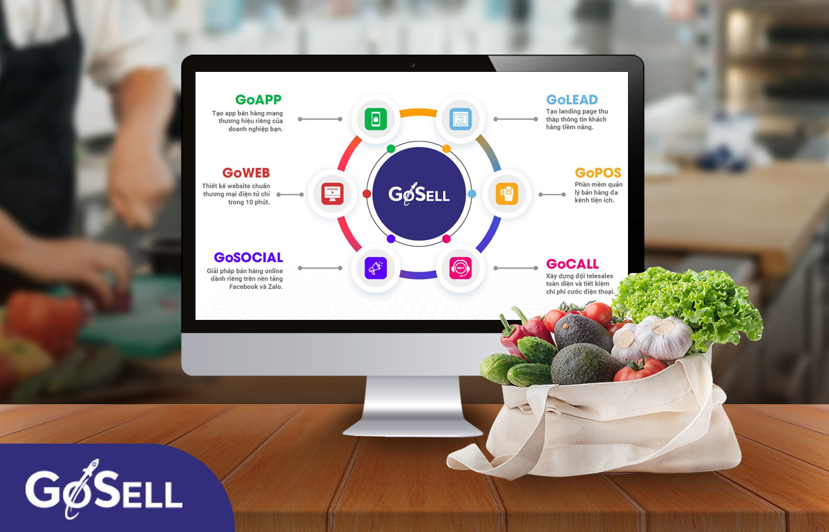 GoSELL đã cho ra mắt sản phẩm GoF&B, chuyên dùng để hỗ trợ các nhà kinh doanh về ngành hàng F&B