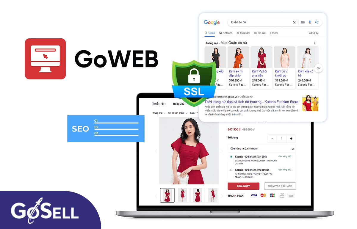 GoWEB giúp gia tăng lượng khách truy cập Website với công cụ SEO