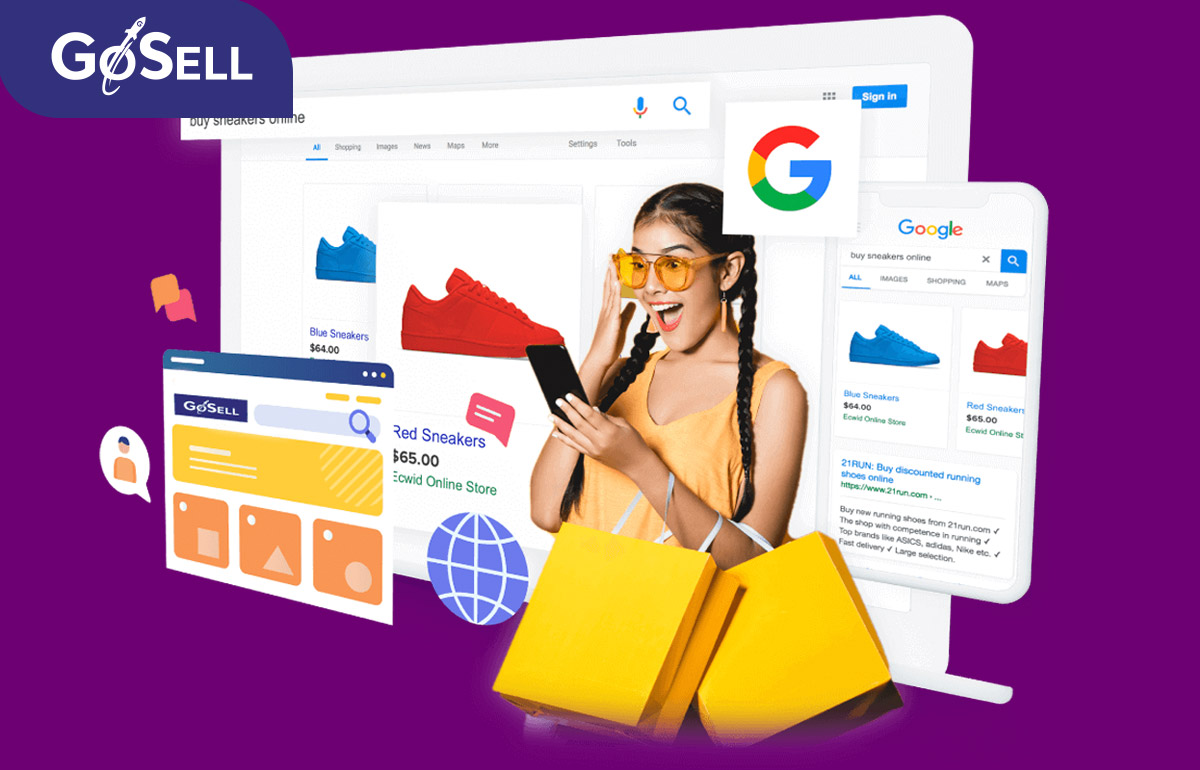 Thiết lập quảng cáo Google Smart Shopping cùng GoSELL