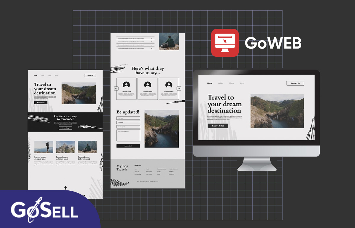 Xây dựng website bán hàng với GoWEB
