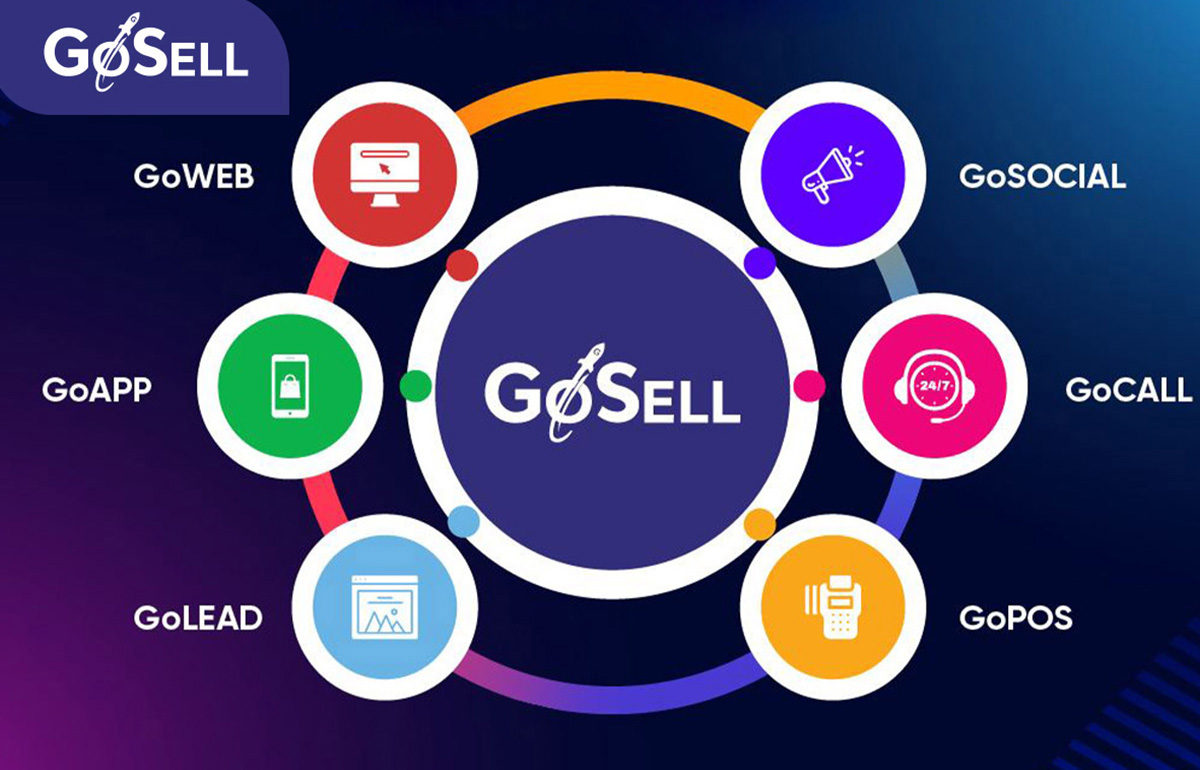 Các giải pháp hỗ trợ bán hàng GoSELL đang cung cấp hiện nay