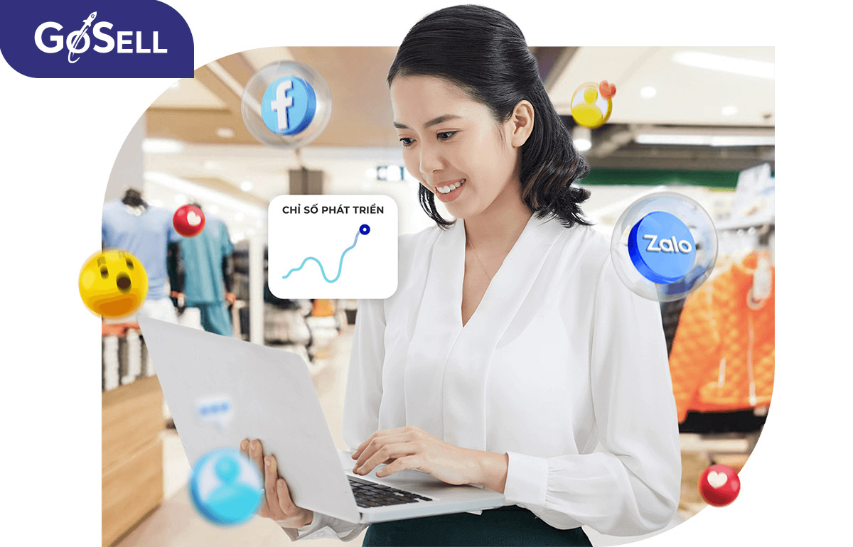Mã giảm giá được tạo bởi hệ thống của GoSELL cho phép áp dụng trên nhiều kênh bán hàng khác nhau