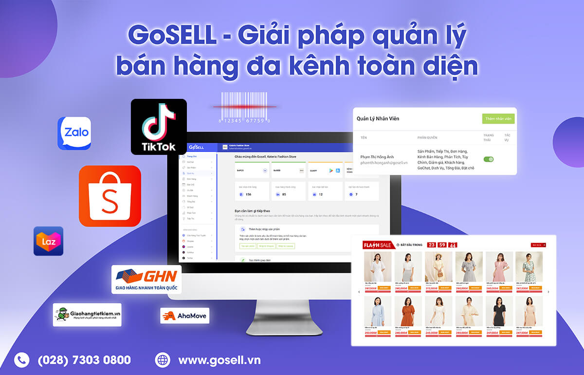 Phát triển kinh doanh bằng các sản phẩm phần mềm của GoSELL
