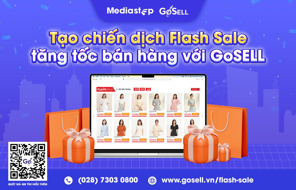Bán hàng nhanh hơn với các chiến dịch Flash Sale hiệu quả