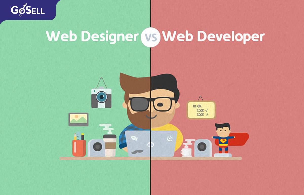 So sánh giữa website designer và website developer 