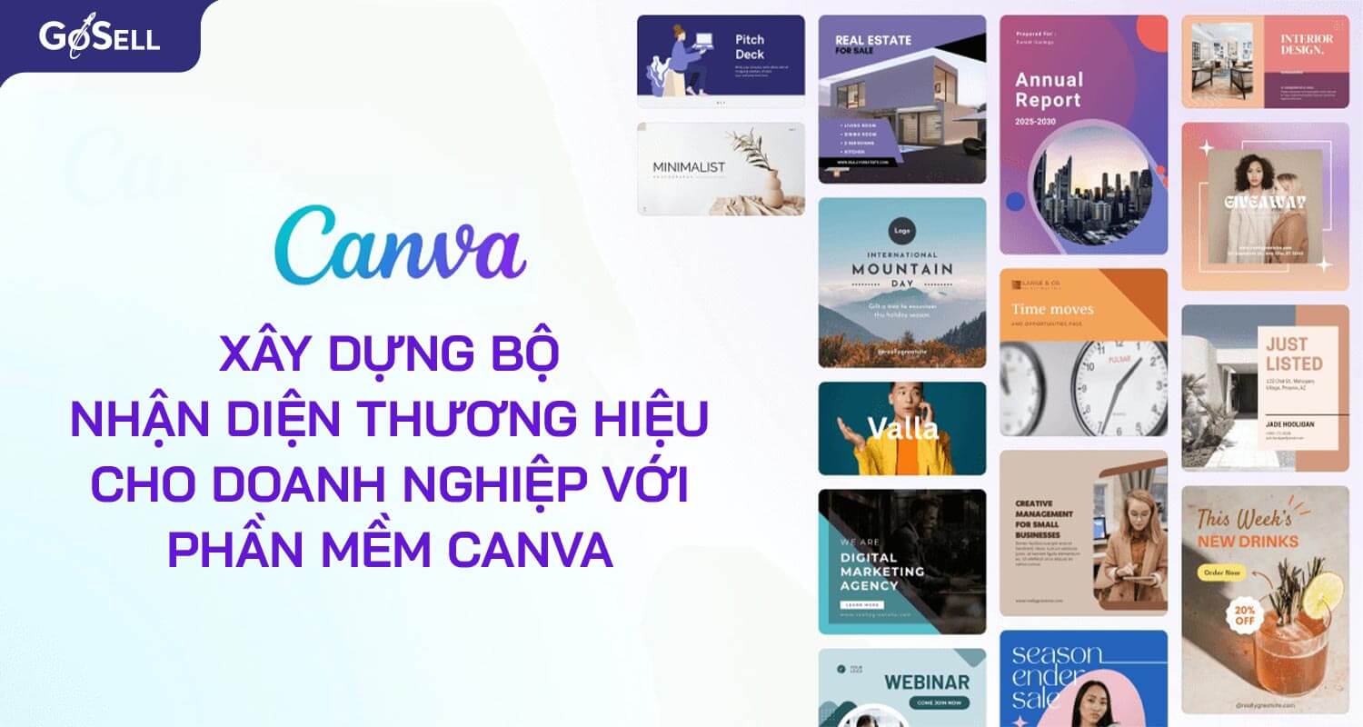 Xây dựng bộ nhận diện thương hiệu cho doanh nghiệp với phần mềm Canva