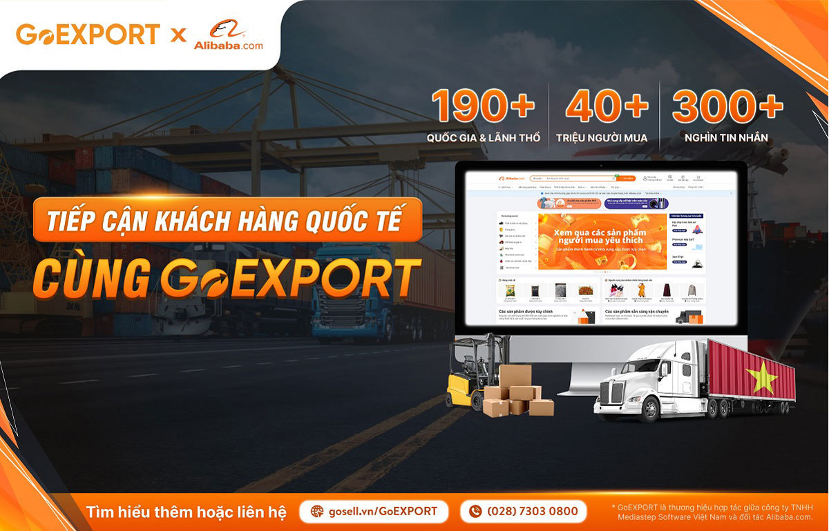 Xuất khẩu dễ dàng và hiệu quả với GoEXPORT